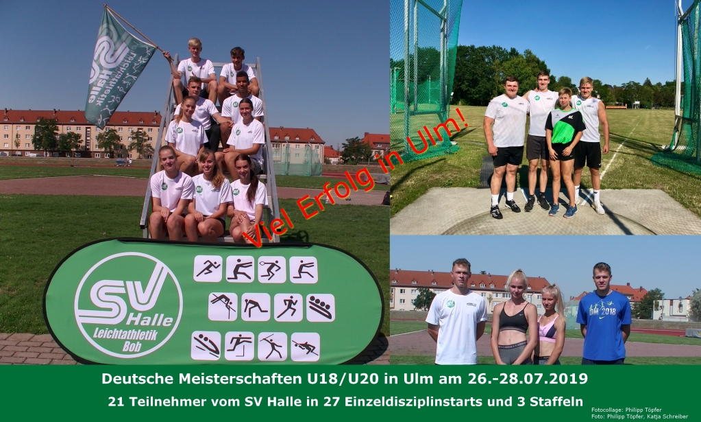 2019.07.25 - U18_U20DM Ulm Athletenvorschau