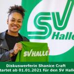 2020.11.17 - Shanice Craft wechsel zum SV Halle - Foto Holger John